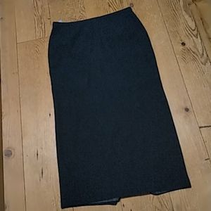 Long black skirt